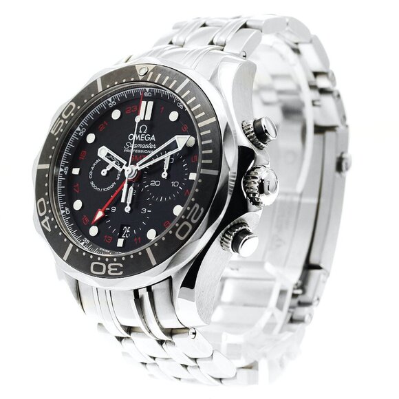 OMEGA Seamaster Diver 300M 212.30.44.52.01.001 GMT Chronograph Automatic - Picture 1 of 12